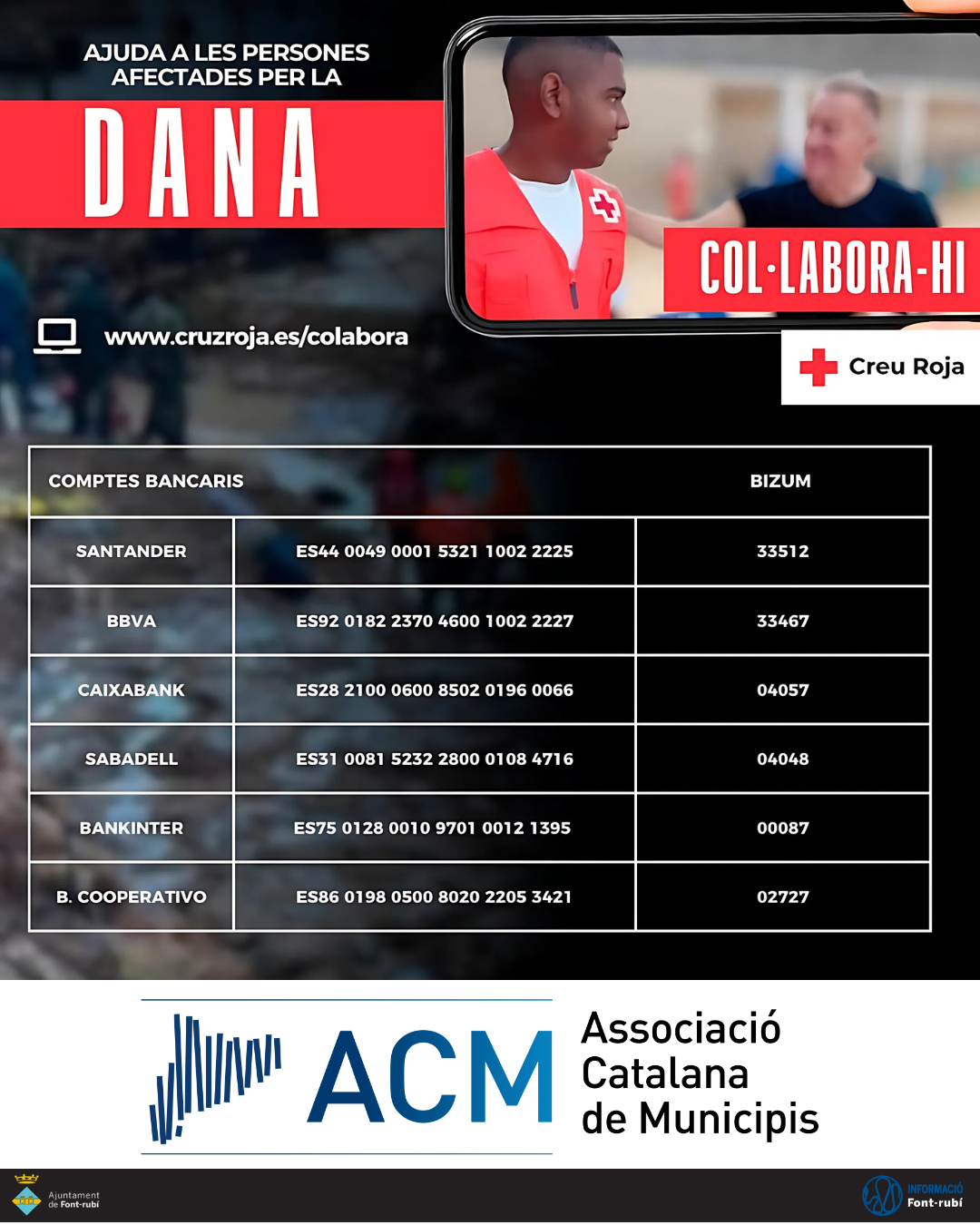 Ajuda les persones afectades per la DANA