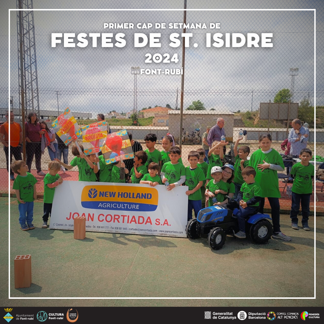 Primer cap de setmana de les Festes de St. Isidre 2024!