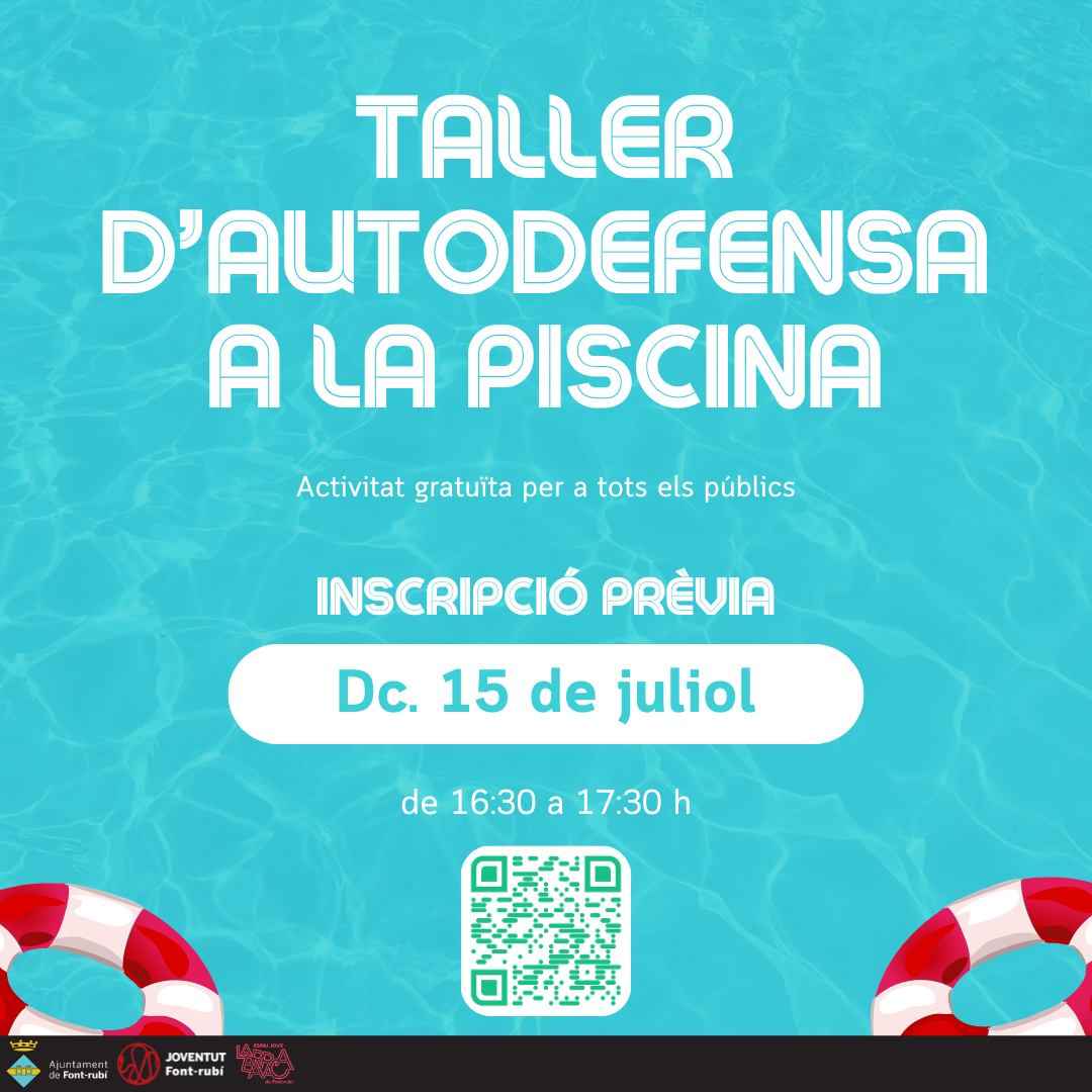Taller d'autodefensa a la piscina!